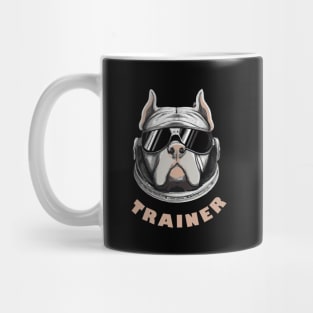 Retro Pit Bull Trainer Dog Lover Terrier Mug